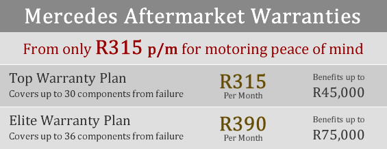 Mercedes Benz aftermarket warranties a180 c250 b180 ml350 gl500